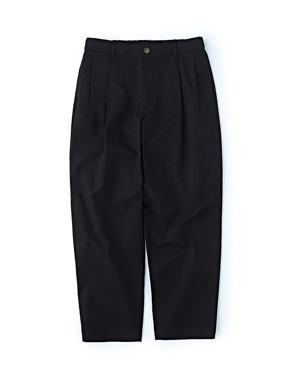 [DGRE] SOHO WIDE TAPERED FIT EASY PANTS BLACK
