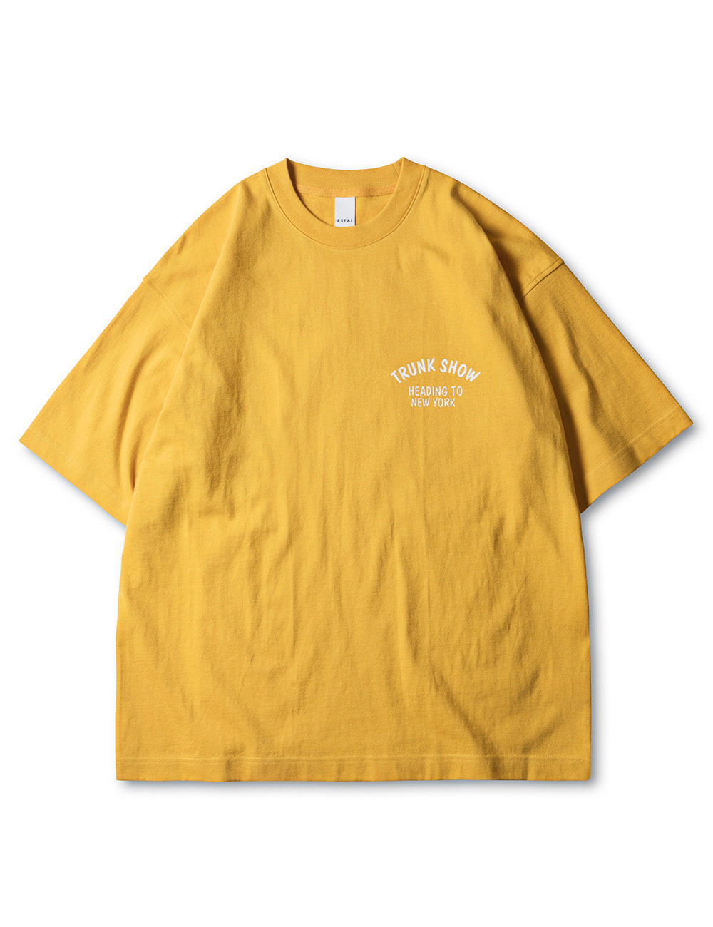 [TRUNK SHOW] HEADING TO NEW YORK T SHIRTS (MUSTARD)