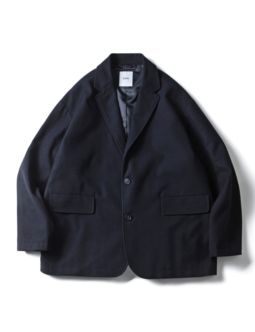 [ESFAI] A.W.O SET-UP OVER-FIT JACKET (NAVY)