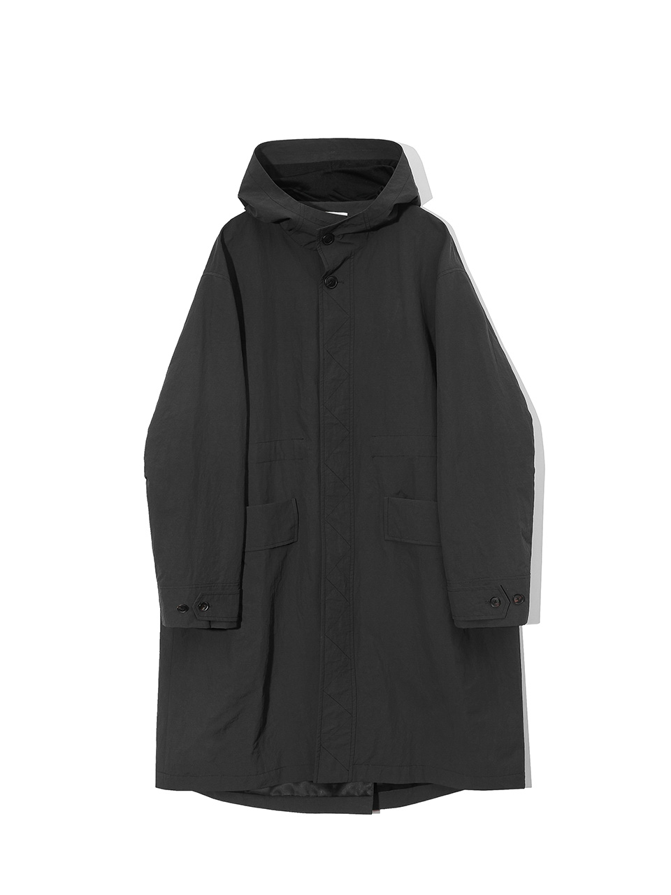 [Ourselves] EXPLORER HOODED COAT (Charcoal)