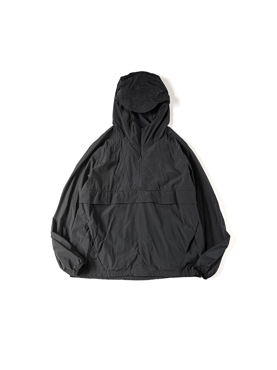 [Ourselves] PACKABLE TRAVELLER ANORAK (Charcoal)