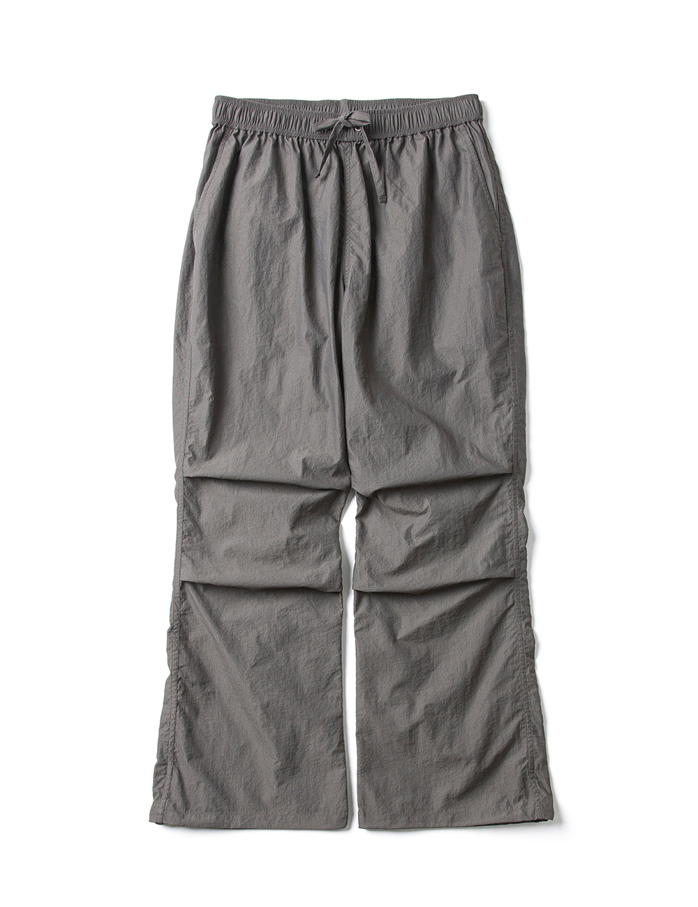 GLOSSY EASY PANTS (OLIVE GREY)